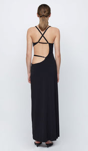 Bec and Bridge Zadie Wrap Maxi Dress Black Size 6