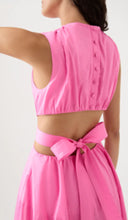 Load image into Gallery viewer, Aje Zorina Tia Midi Dress Pink Size 8