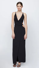 Load image into Gallery viewer, Bec and Bridge Zadie Wrap Maxi Dress Black Size 6