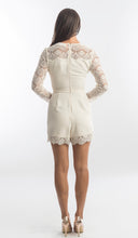 Load image into Gallery viewer, Zimmermann Crepe Lace Playsuit Size 0/6