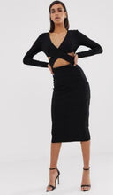 Load image into Gallery viewer, Bec and Bridge Madame Noir Midi Dress Size 8